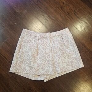 Victoria Beckham for Target Paisley Shorts in Cream and Pink